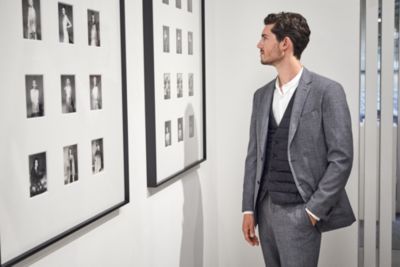 Grey tone look for Men by BOSS