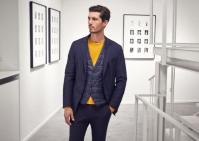 Dark blue look for Men by BOSS