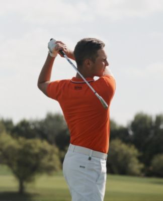 Matthias Schwab wearing BOSS 