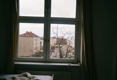 Views of Berlin from a window