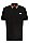 胎印徽标 Permafit 棉 Polo 衫,  001_黑色