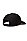 小熊图案镜像印刻斜纹布鸭舌帽,  001_黑色