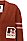 RUSSELL联名徽标图案装饰宽松版型棉质中性开衫,  247_Open Brown