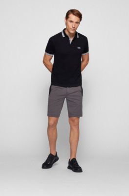 hugo boss oxford pique polo shirt