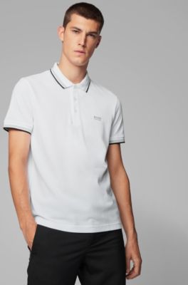 boss pique polo shirt