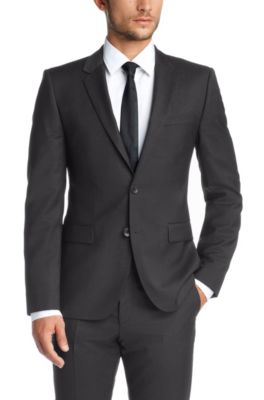 dark grey hugo boss suit