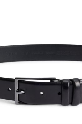 Accessories Belts Leather Belts Hugo Boss Leather Belt black business style 