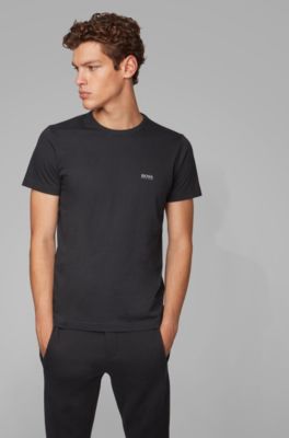 Regular-fit T-shirt with contrast detail