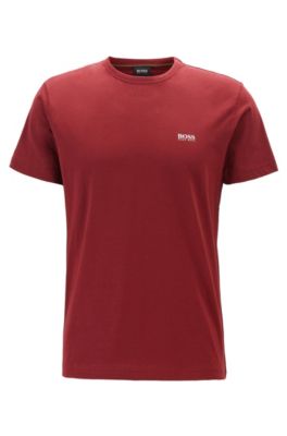 red hugo boss top