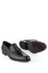 Leather loafers 'Bront', Black