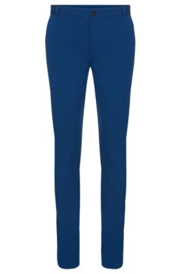 HUGO - Extra slim-fit chinos in stretch cotton: 'Heldor1'