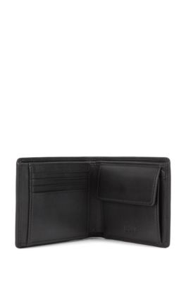 BOSS - Smooth leather billfold wallet 