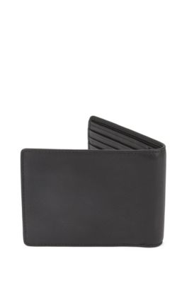 Billfold wallet in smooth leather with 