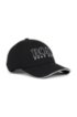 Baseball cap in technical piqu&eacute; , Black