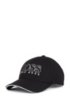 Baseball cap in technical piqu&eacute; , Black