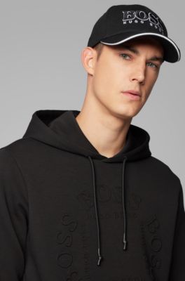 black hugo boss hat