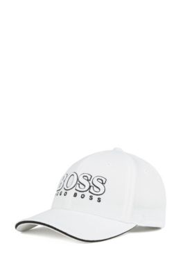 white boss cap