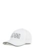 Baseball cap in technical piqu&eacute; , White