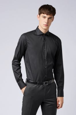 hugo boss slim fit stretch shirt