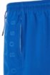 Swim shorts in brushed technical fabric, Blue