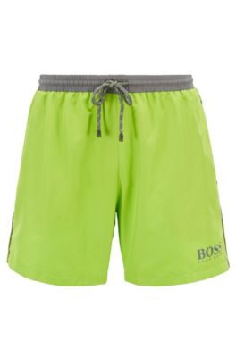 BOSS - Swim shorts in technical fabric