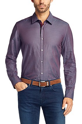 Colourful and patterned casual men's shirts from HUGO BOSS
