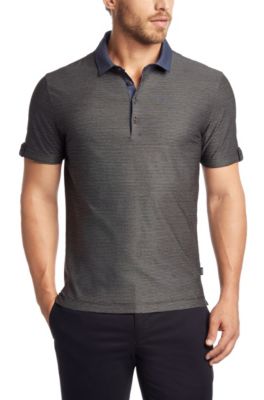 Great long and short sleeve men's polo shirts from HUGO BOSS