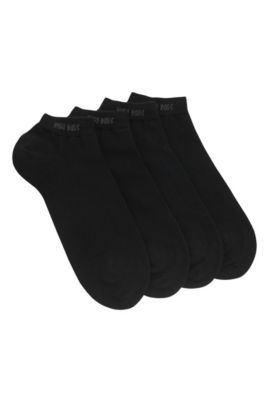 Two-pack of ankle socks in cotton blend