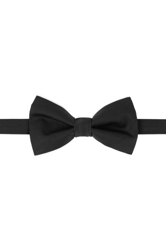 Bow-tie in silk: 'Bow tie pipping'