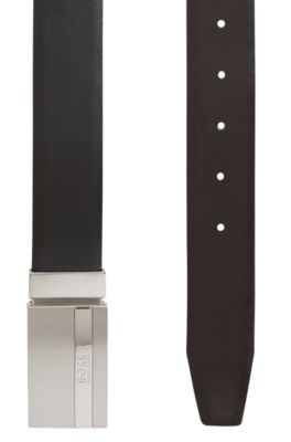 hugo boss reversible belt black brown