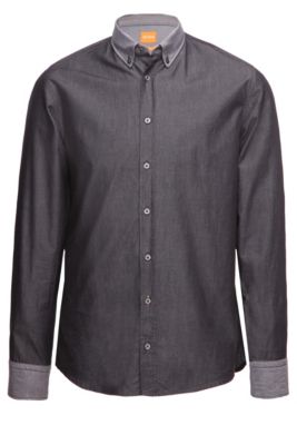 chemise hugo boss orange