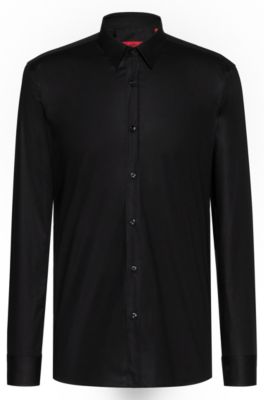 Extra slim-fit shirt in stretch cotton