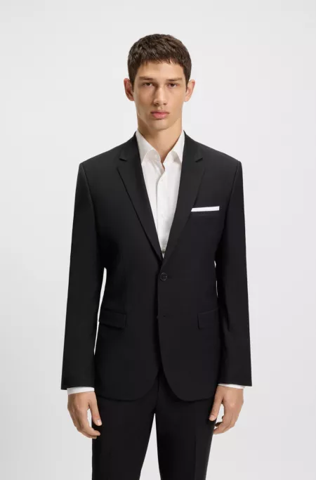 Pocket square in cotton poplin