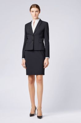 boss skirt suits