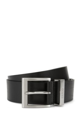 Hugo Leather Belt With Square Pin Buckle