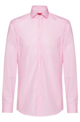 hugo boss pink dress shirt