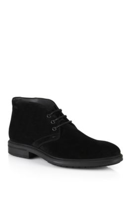 Leather boots for men from HUGO BOSS