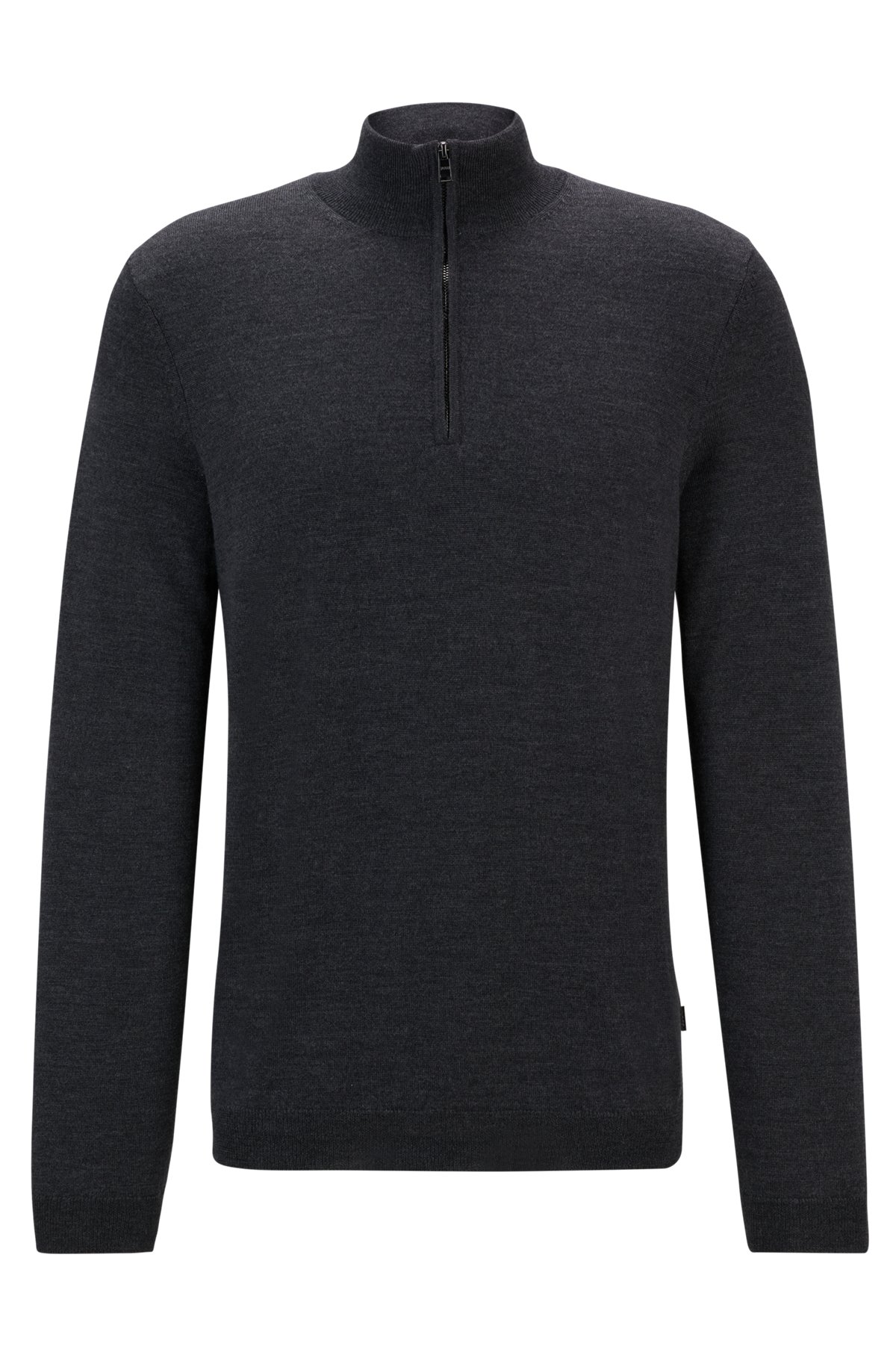 Neerduwen mooi Wederzijds BOSS - Slim-fit sweater in extra-fine merino wool