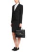 BOSS Bespoke handbag in smooth leather, Black