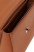 BOSS Bespoke handbag in smooth leather, Brown