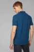 Regular-fit polo shirt in fine piqu&eacute;, Blue
