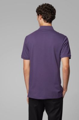 hugo boss purple t shirt