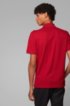 Regular-fit polo shirt in fine piqu&eacute;, Red