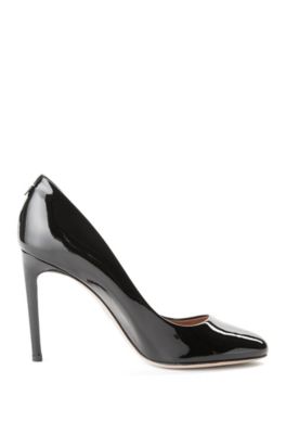 BOSS - Leather pumps with a kitten heel 