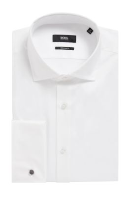 hugo boss cufflink shirt