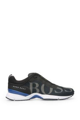 hugo boss mesh trainers