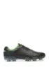Golf shoes in patterned leather, Black