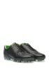 Golf shoes in patterned leather, Black