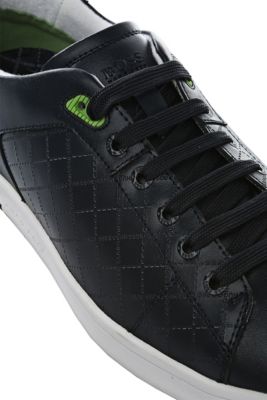 hugo boss leather trainers