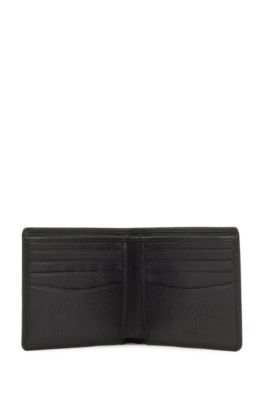 hugo boss signature collection wallet in palmellato leather